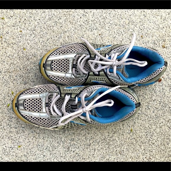 Brooks Trance grey blue running sneakers shoe - Picture 2 of 9